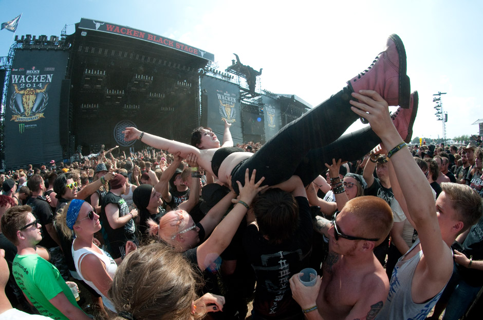 Fans und Atmo am Wacken Open Air 2014