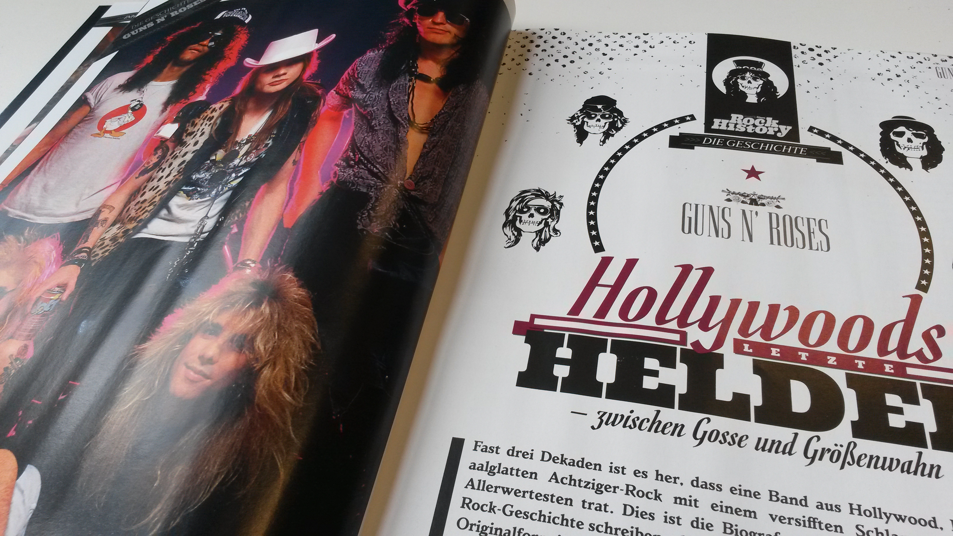 Guns N’ Roses-Sonderheft ROCK HISTORY presented by METAL HAMMER