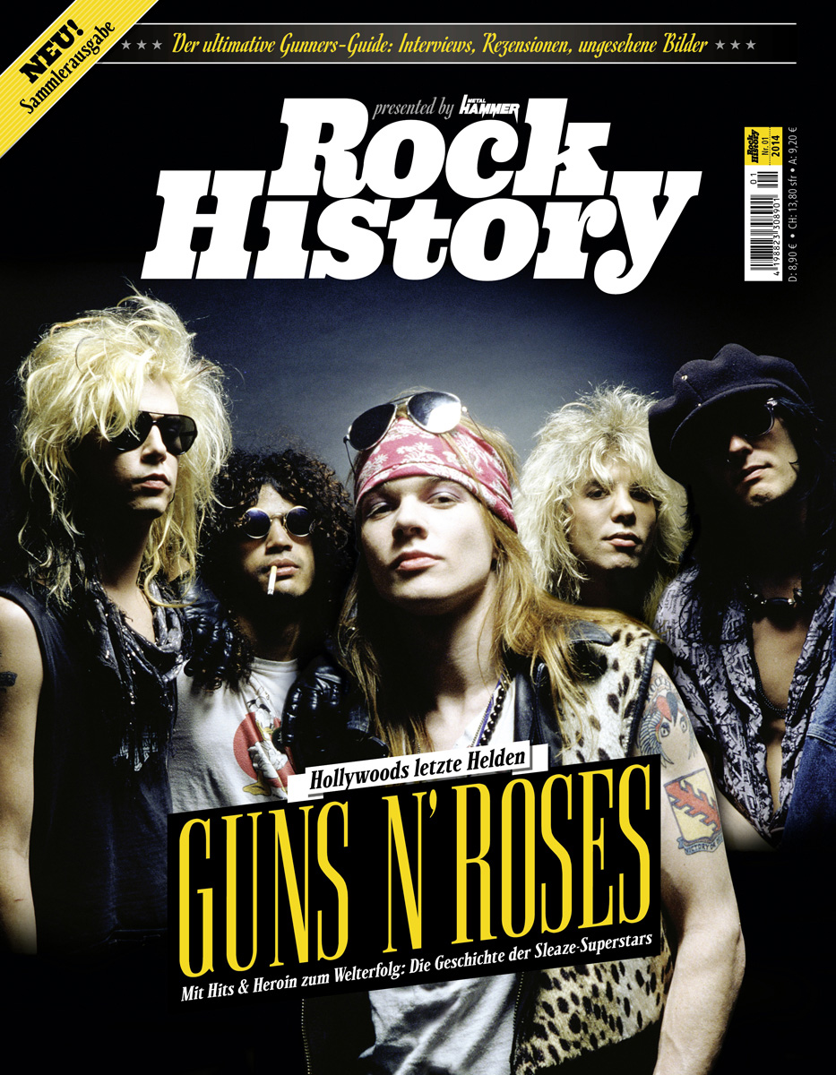 Guns N’ Roses-Sonderheft ROCK HISTORY presented by METAL HAMMER