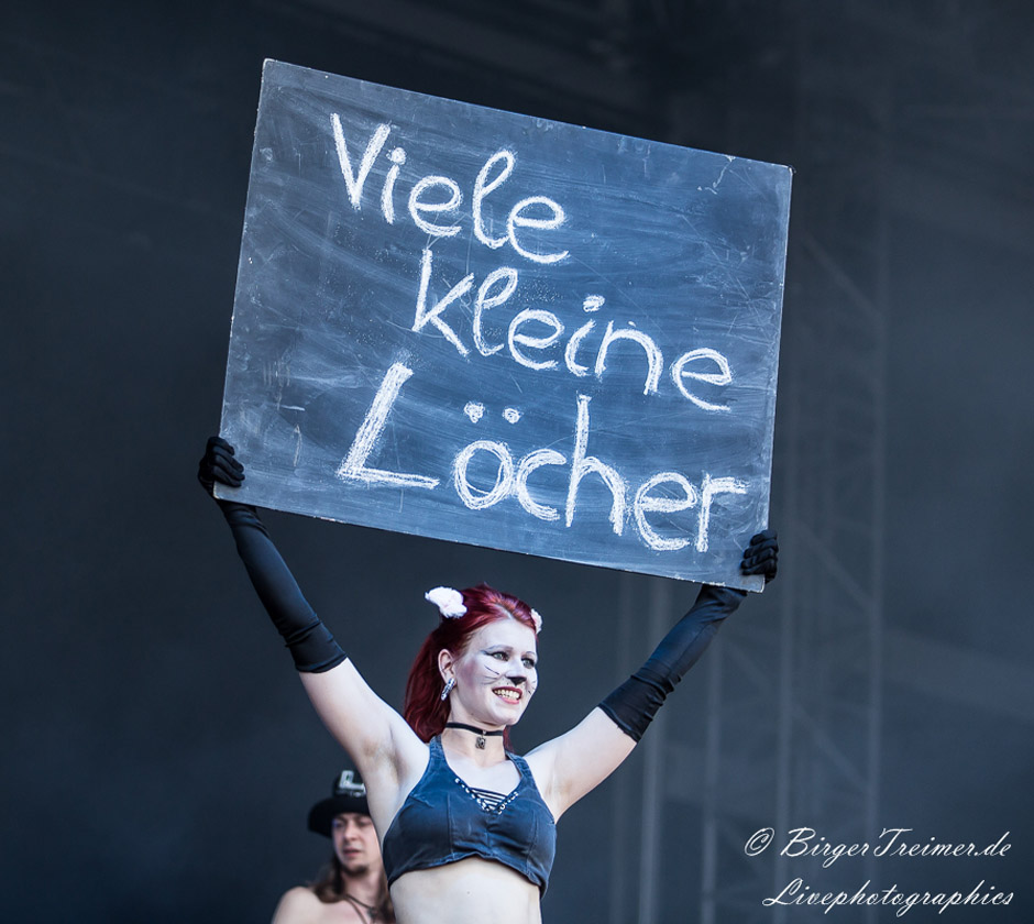 Feuerschwanz live, M'era Luna Festival 2014