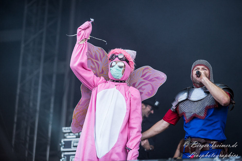 Feuerschwanz live, M'era Luna Festival 2014