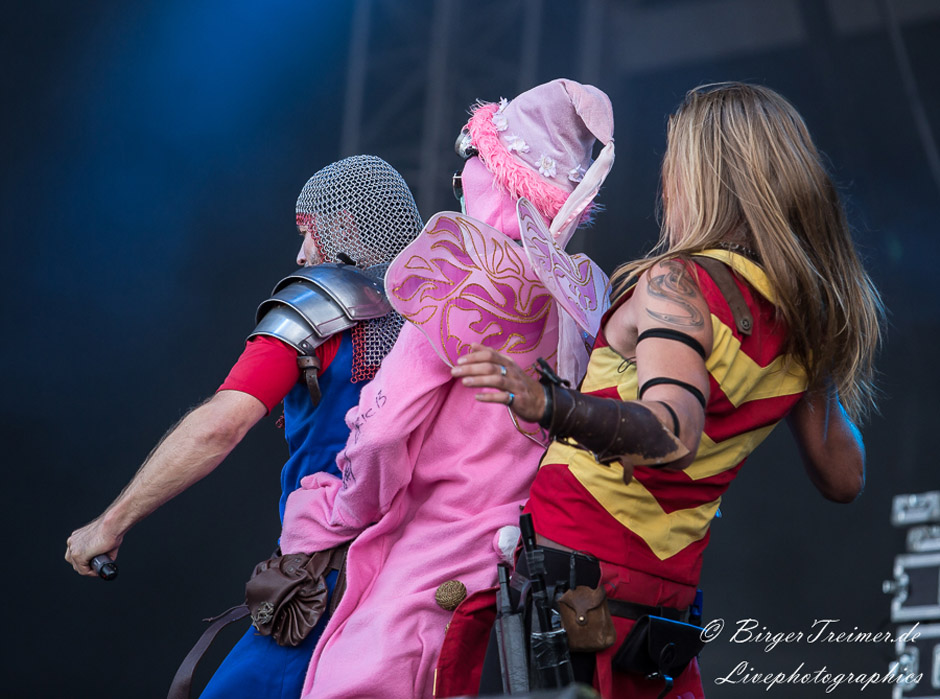 Feuerschwanz live, M'era Luna Festival 2014