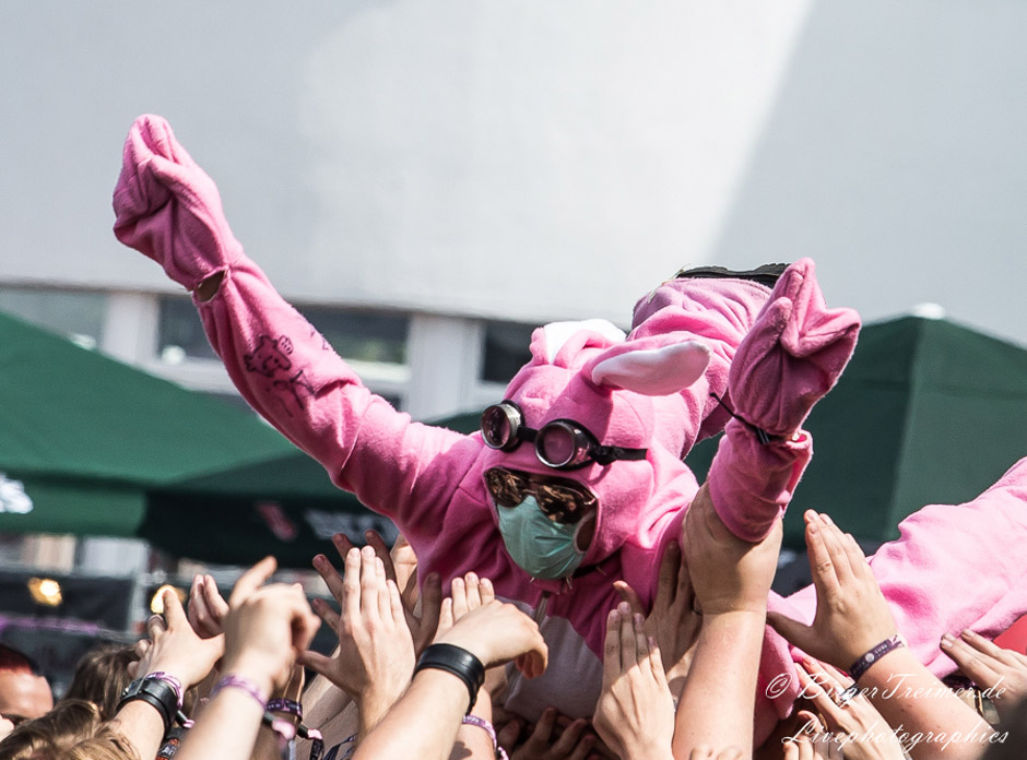 Feuerschwanz live, M'era Luna Festival 2014