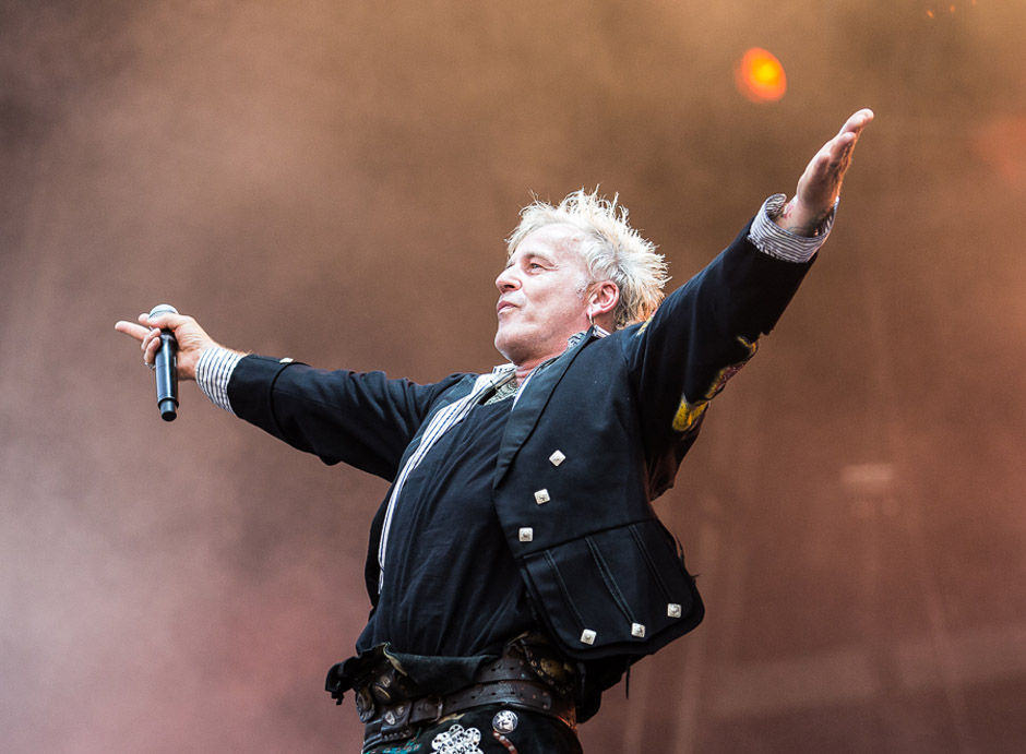 In Extremo live, M'era Luna Festival 2014