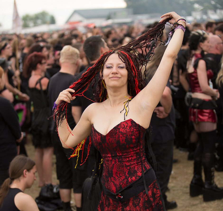 Fans und Atmo live, M'era Luna Festival 2014