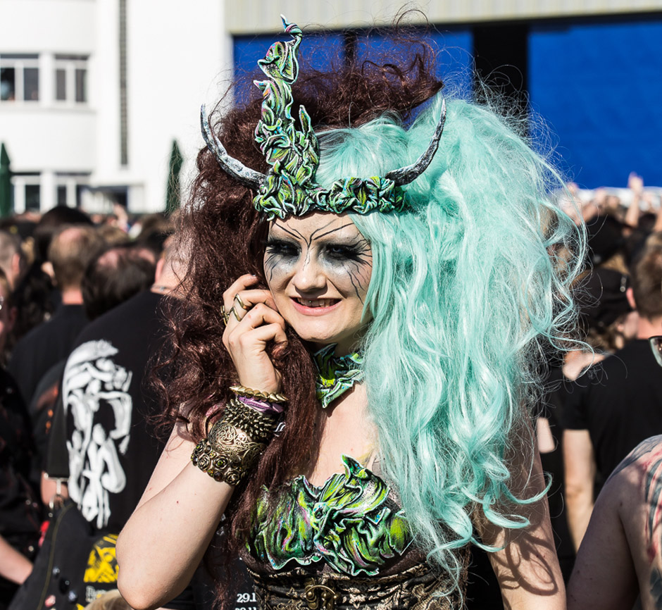 Fans und Atmo live, M'era Luna Festival 2014