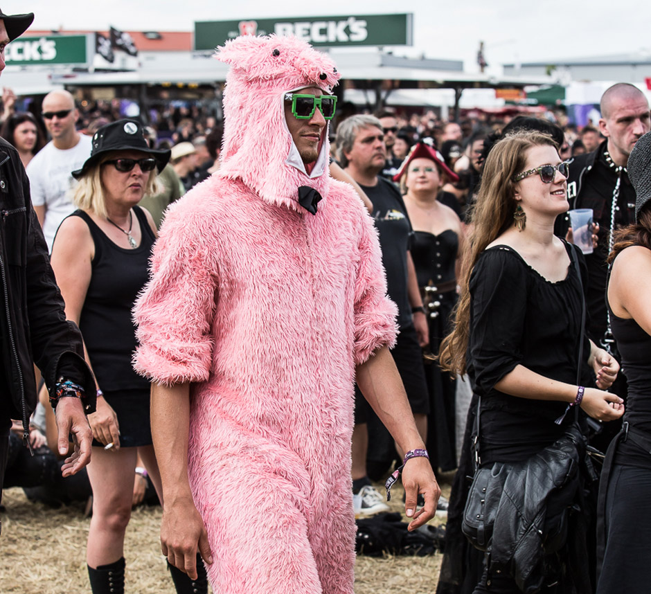 Fans und Atmo live, M'era Luna Festival 2014
