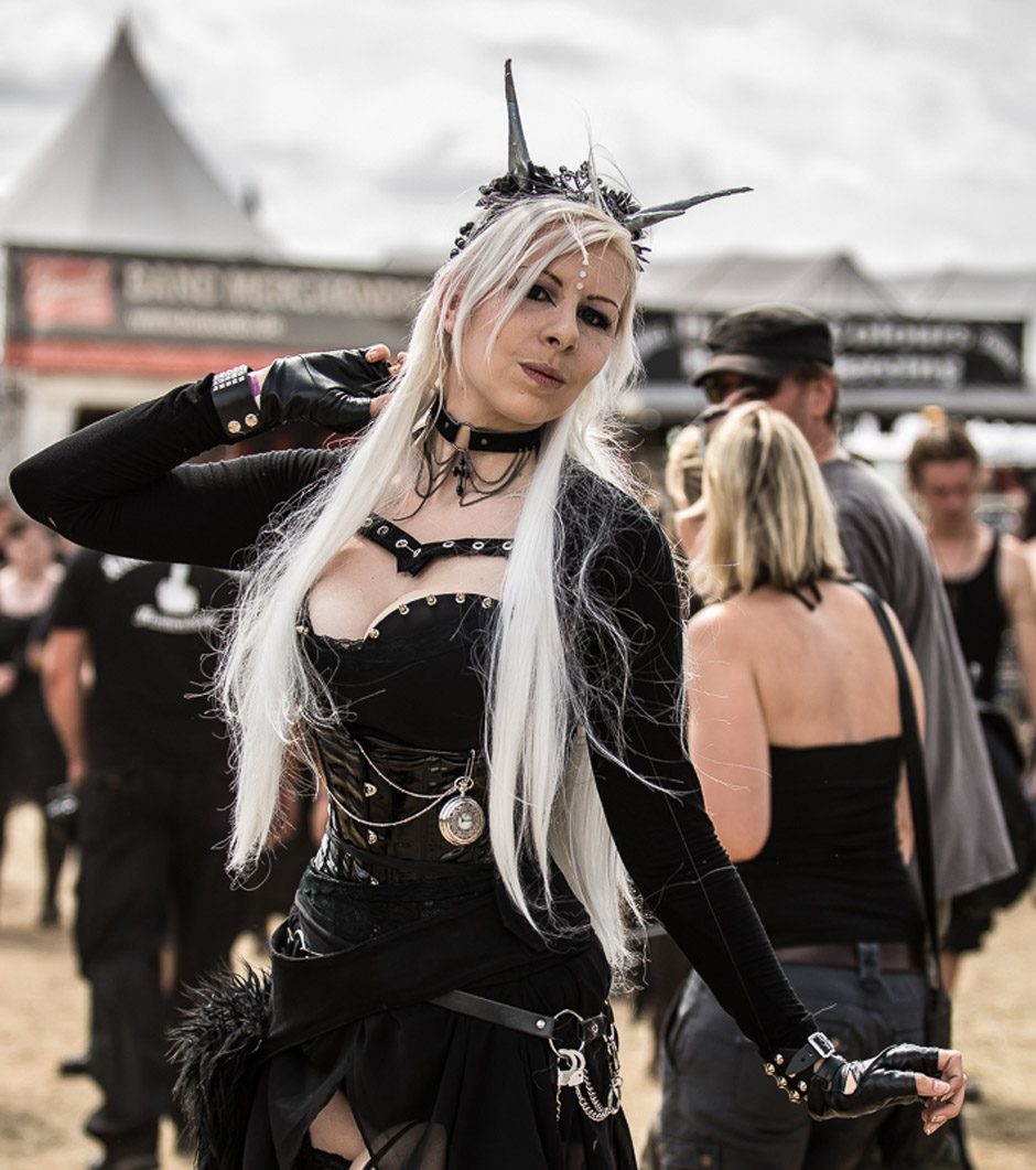 Fans und Atmo live, M'era Luna Festival 2014