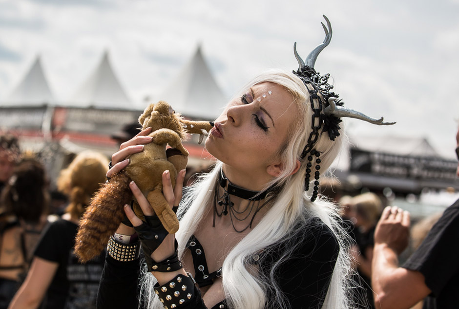 Fans und Atmo live, M'era Luna Festival 2014