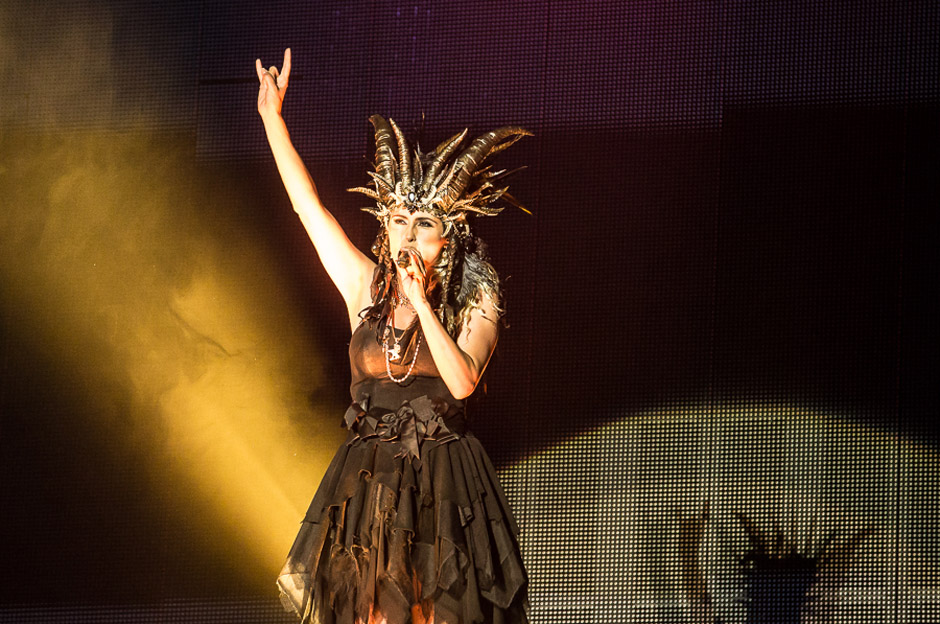 Within Temptation live, M'era Luna Festival 2014