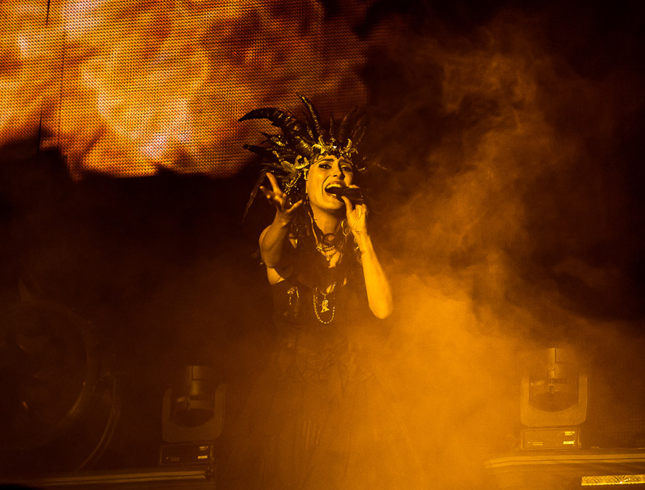Within Temptation live, M'era Luna Festival 2014