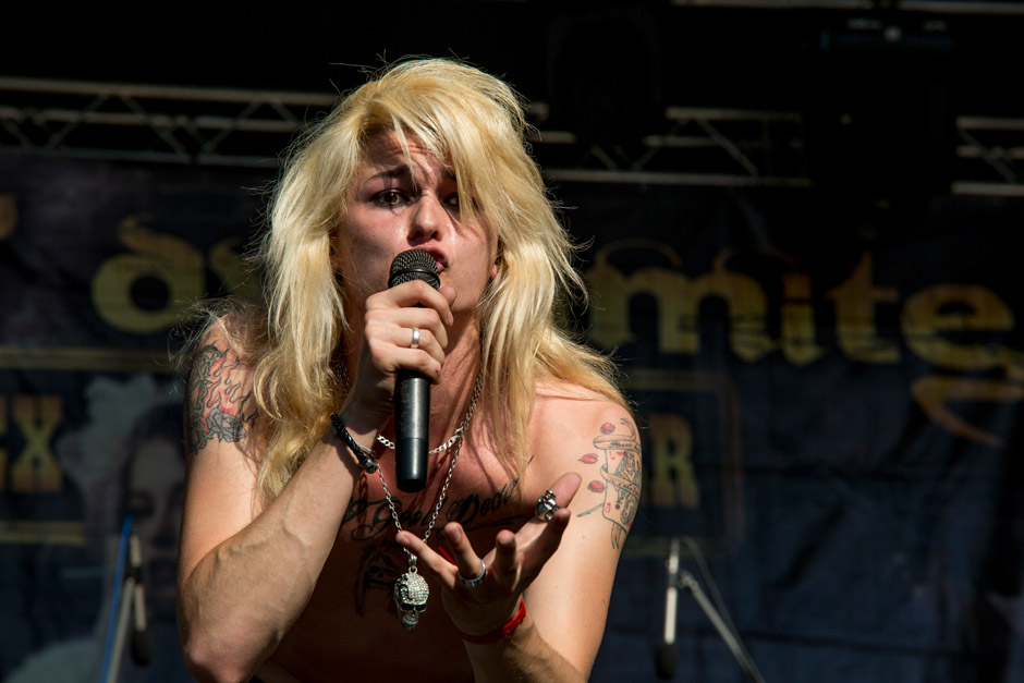 Kissin Dynamite live, Metaldays 2013