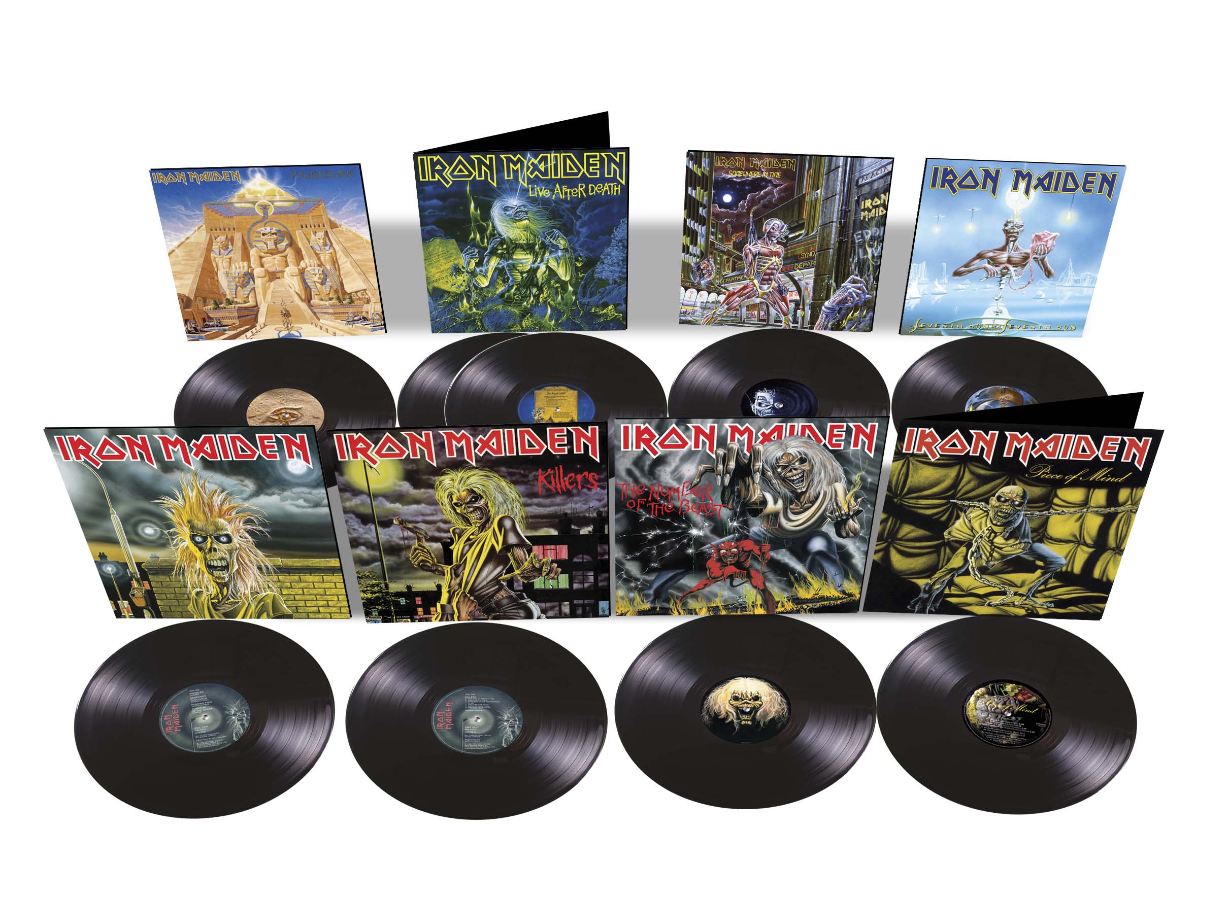 Iron Maiden auf Vinyl