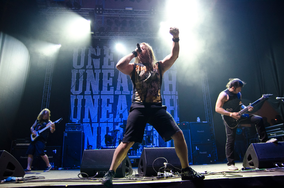 Unearth live, Wacken 2012, 02.08.2012