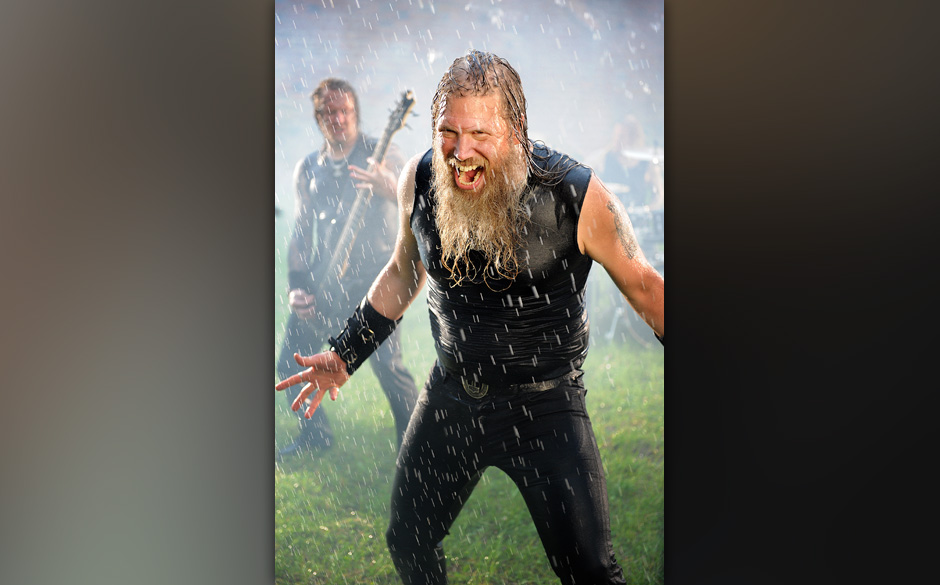 Beim Videodreh zu Amon Amarths ‘Deceiver Of The Gods’