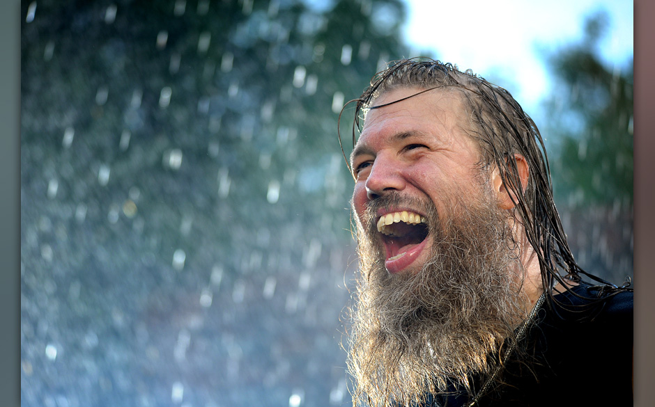 Beim Videodreh zu Amon Amarths ‘Deceiver Of The Gods’