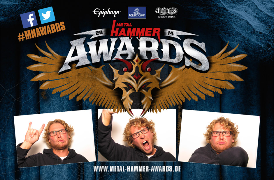 Metalheads zeigen Gesicht: Die Fotobox der METAL HAMMER AWARDS 2014