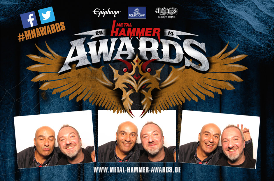 Metalheads zeigen Gesicht: Die Fotobox der METAL HAMMER AWARDS 2014