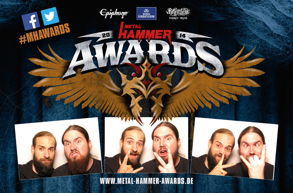 Metalheads zeigen Gesicht: Die Fotobox der METAL HAMMER AWARDS 2014