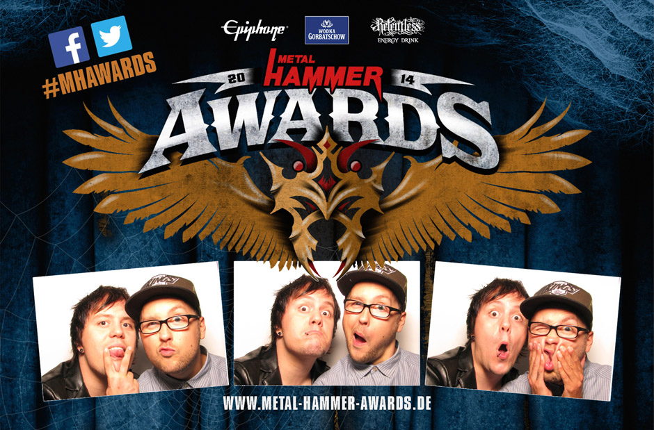 Metalheads zeigen Gesicht: Die Fotobox der METAL HAMMER AWARDS 2014