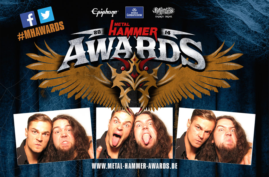 Metalheads zeigen Gesicht: Die Fotobox der METAL HAMMER AWARDS 2014