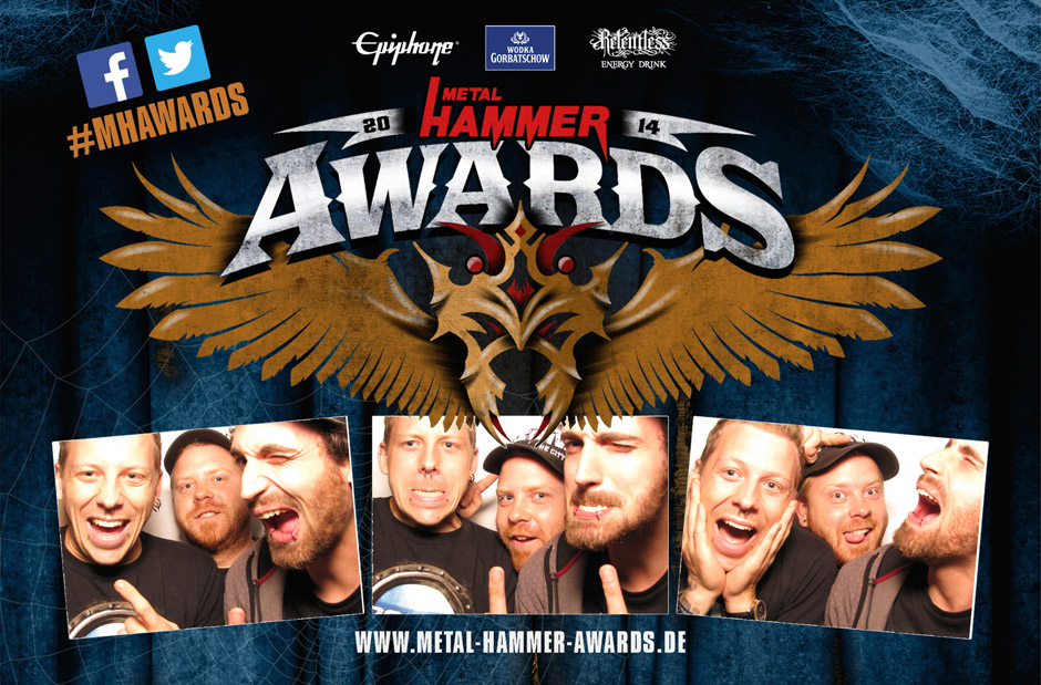 Metalheads zeigen Gesicht: Die Fotobox der METAL HAMMER AWARDS 2014