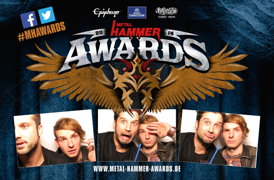 Metalheads zeigen Gesicht: Die Fotobox der METAL HAMMER AWARDS 2014