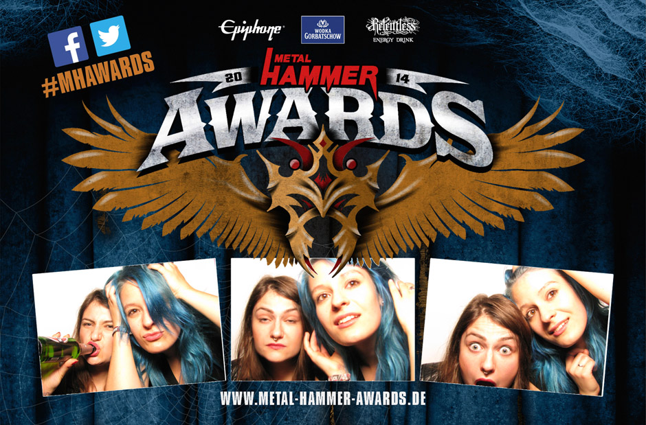 Metalheads zeigen Gesicht: Die Fotobox der METAL HAMMER AWARDS 2014