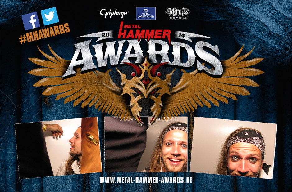 Metalheads zeigen Gesicht: Die Fotobox der METAL HAMMER AWARDS 2014