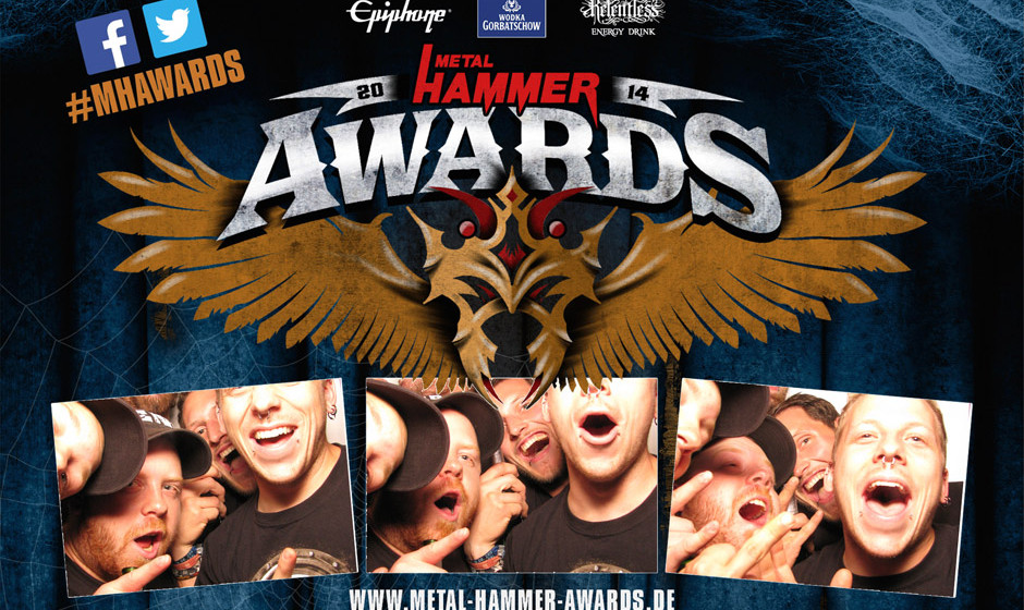 Metalheads zeigen Gesicht: Die Fotobox der METAL HAMMER AWARDS 2014