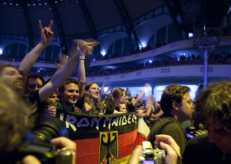 Iron Maiden live, 28.05.2011 Frankfurt, Festhalle