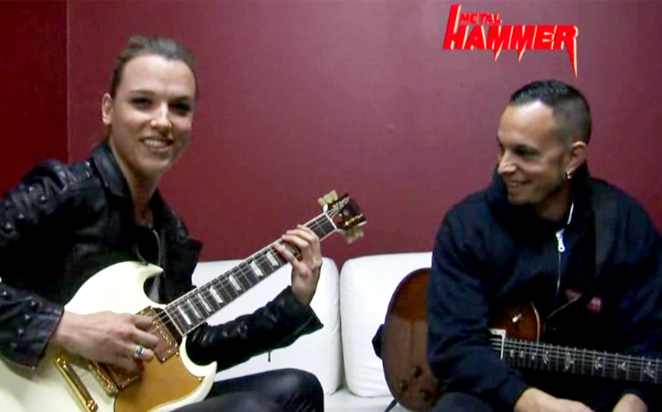 Mark Tremonti & Lzzy Hale: Backstage mit METAL HAMMER