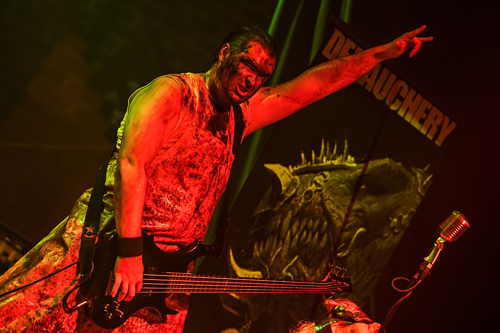 Debauchery + Blood God live, 31.10.2014, Nürnberg