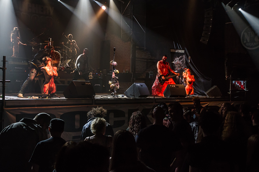 Debauchery + Blood God live, 31.10.2014, Nürnberg