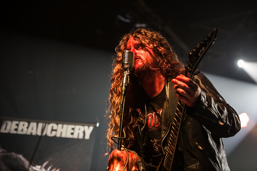 Debauchery + Blood God live, 31.10.2014, Nürnberg