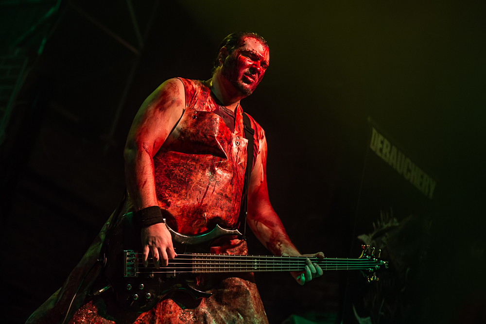 Debauchery + Blood God live, 31.10.2014, Nürnberg