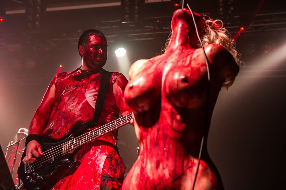 Debauchery + Blood God live, 31.10.2014, Nürnberg