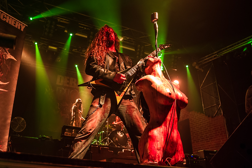 Debauchery + Blood God live, 31.10.2014, Nürnberg
