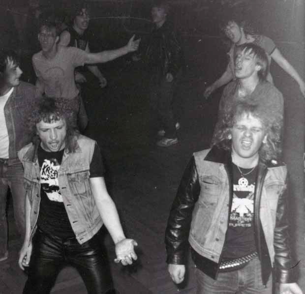 80er-Impressionen aus der Metal-Szene der DDR