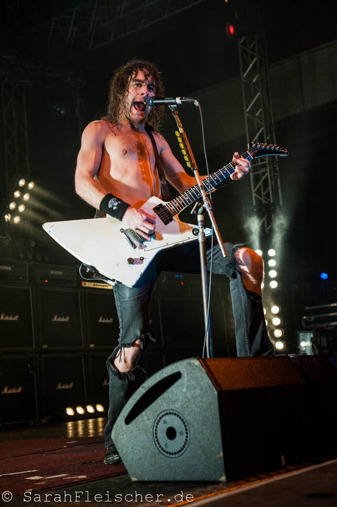 Airbourne live, 06.11.2014, Oberhausen: Turbinenhalle