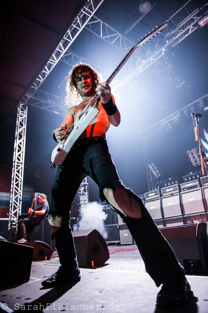 Airbourne live, 06.11.2014, Oberhausen: Turbinenhalle