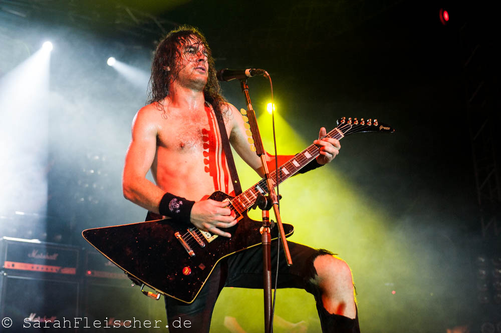 Airbourne live, 06.11.2014, Oberhausen: Turbinenhalle