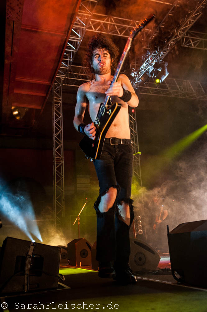 Airbourne live, 06.11.2014, Oberhausen: Turbinenhalle