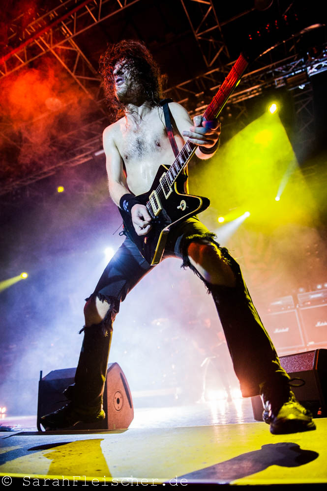 Airbourne live, 06.11.2014, Oberhausen: Turbinenhalle