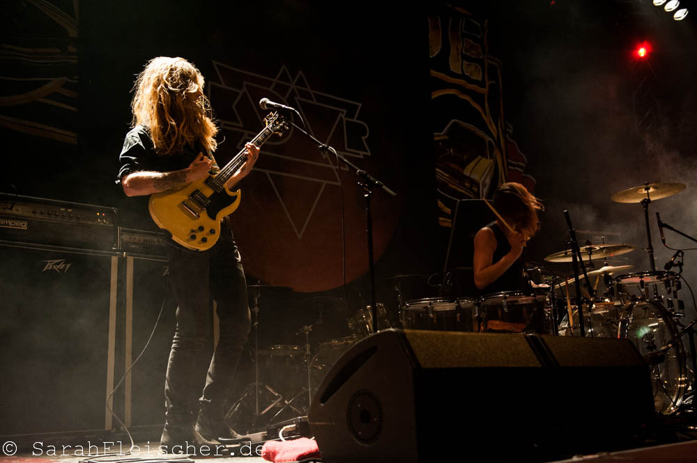 Kadavar live, 06.11.2014, Oberhausen: Turbinenhalle