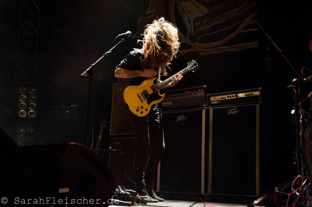 Kadavar live, 06.11.2014, Oberhausen: Turbinenhalle