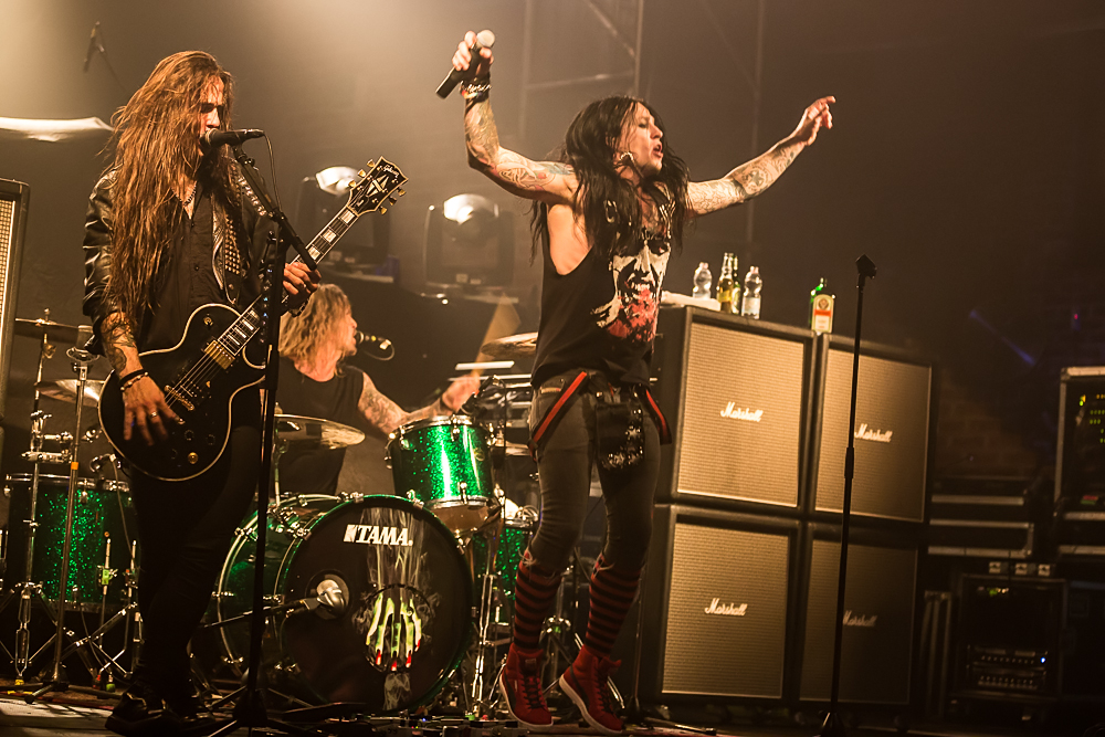 Hardcore Superstar live, 11.11.2014, Nürnberg: Rockfabrik