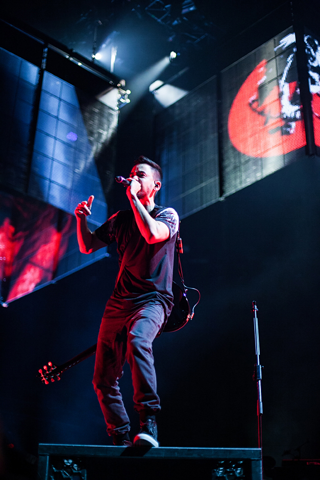 Linkin Park live, 17.11.2014m Frankfurt: Festhalle