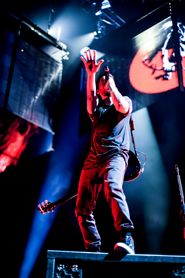 Linkin Park live, 17.11.2014m Frankfurt: Festhalle