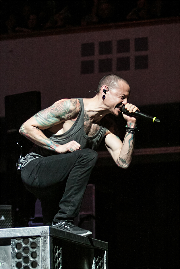 Linkin Park live, 17.11.2014m Frankfurt: Festhalle